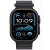 Apple Watch Series Ultra 2 49mm Black Titanium Case with Black Ocean Band One Size