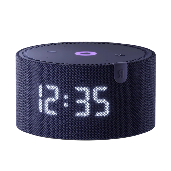 Акустическая система Яндекс.Станция Мини 2 с Алисой (Синий, с часами)